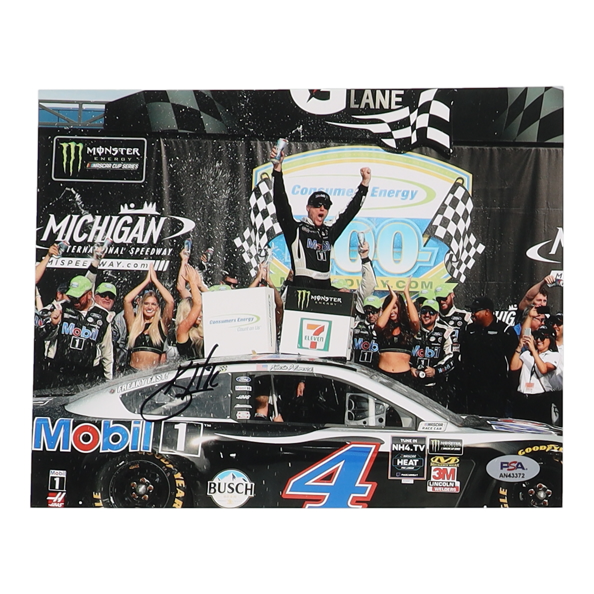 Kevin Harvick Signed NASCAR 8x10 Photo (PSA) at PristineAuction.com Kevin Harvick Signed NASCAR 8x10 Photo (PSA) at PristineAuction.com