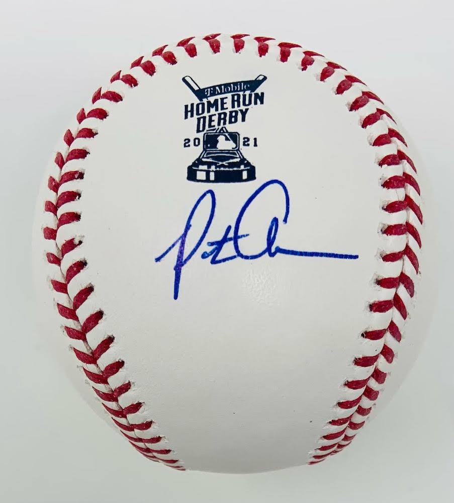 Pete Alonso Signed 2021 Home Run Derby OML Baseball (Fanatics & MLB) at PristineAuction.com Pete Alonso Signed 2021 Home Run Derby OML Baseball (Fanatics & MLB) at PristineAuction.com
