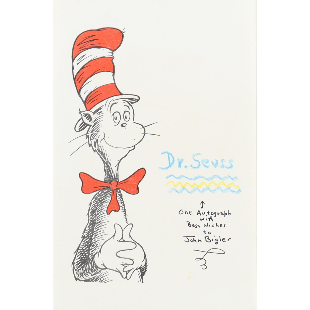Dr. Seuss Signed 