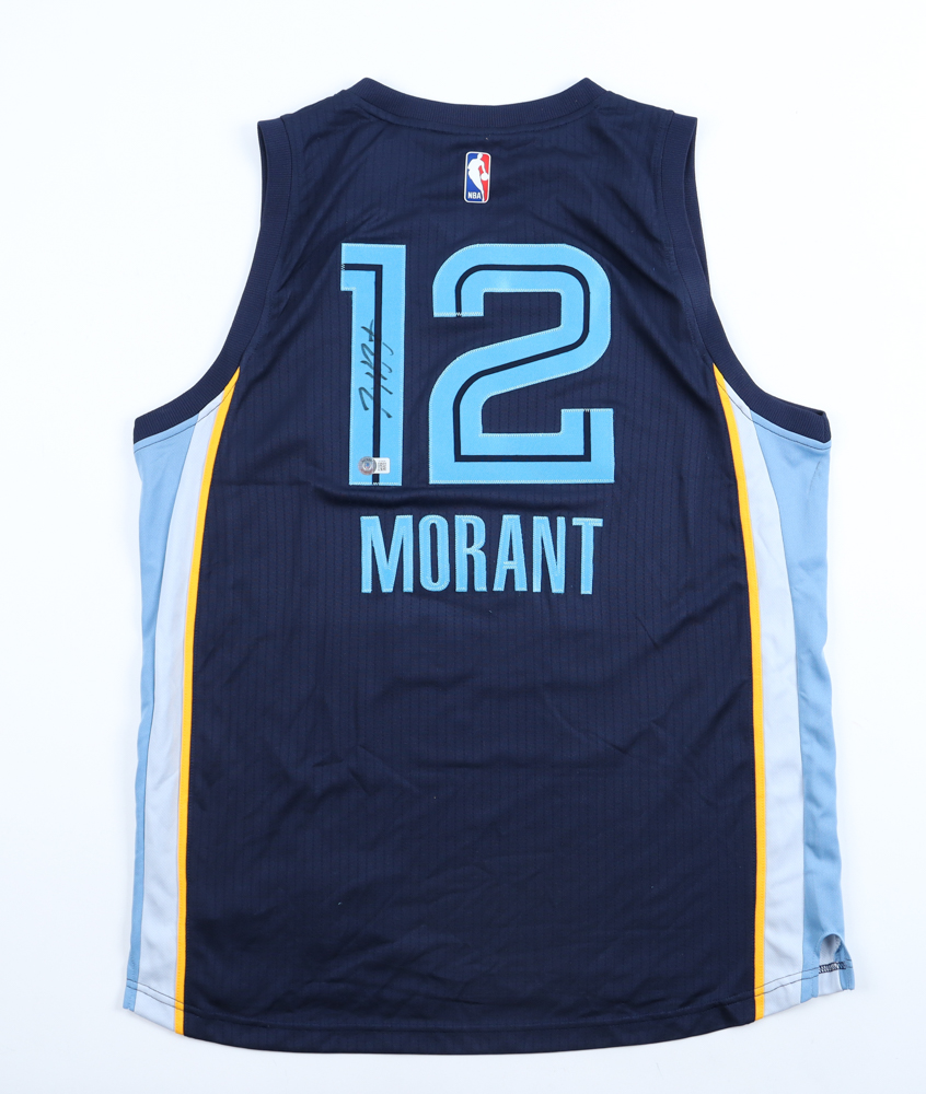 Ja Morant Signed Adidas Jersey (Beckett) at PristineAuction.com Ja Morant Signed Adidas Jersey (Beckett) at PristineAuction.com