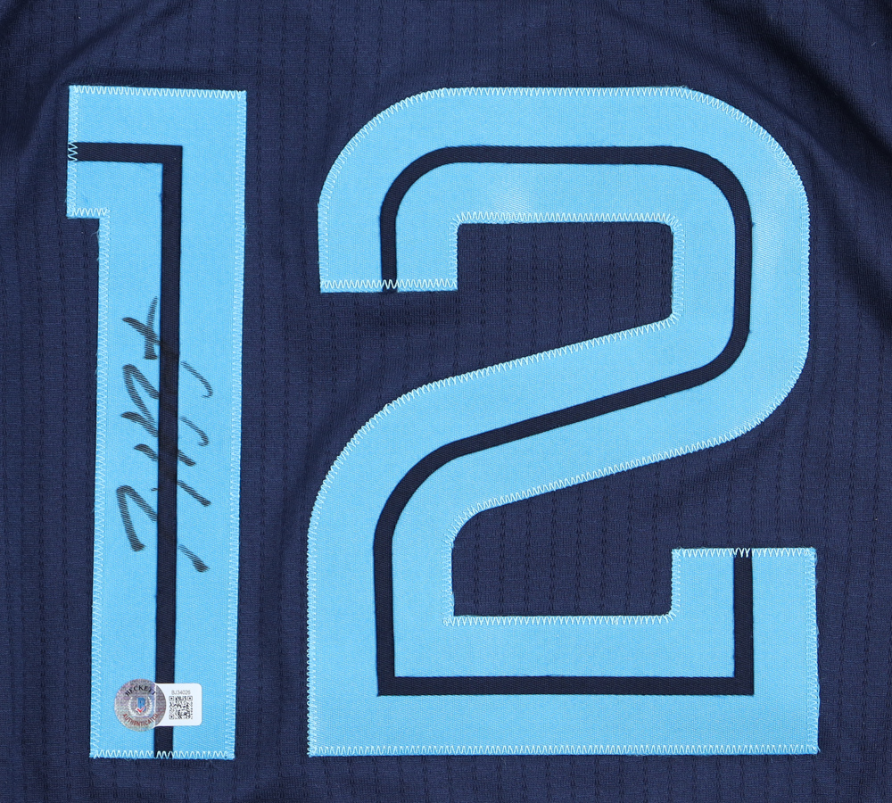 Ja Morant Signed Adidas Jersey (Beckett) at PristineAuction.com Ja Morant Signed Adidas Jersey (Beckett) at PristineAuction.com