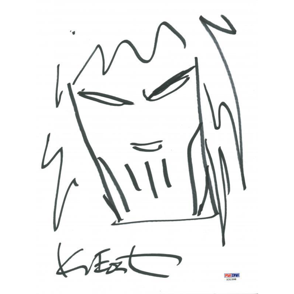Kevin Eastman Signed 9x12 Ninja Turtles Sketch (PSA) | Pristine Auction
