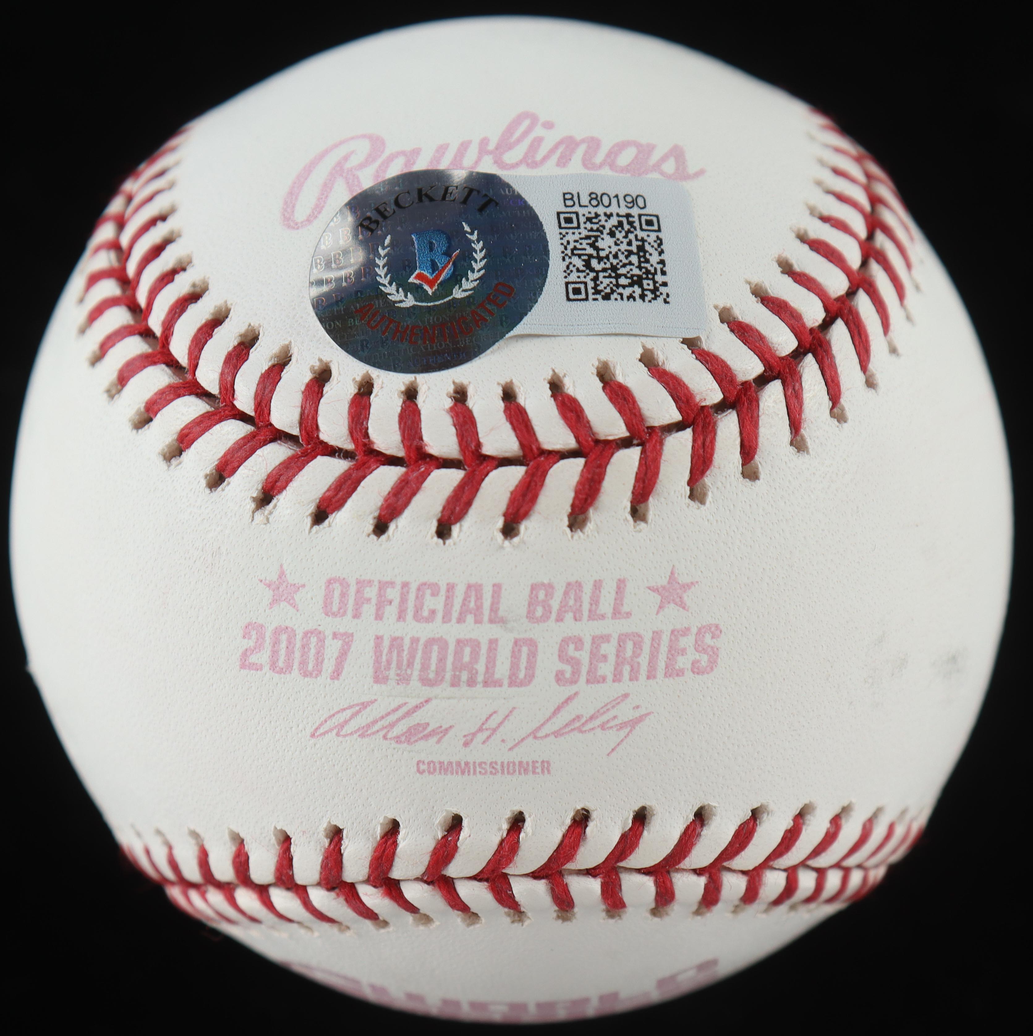 Kevin Youkilis Signed Red Sox 2007 World Series Baseball & Red Sox Logo New Era Adjustable Hat with Commemorative Display Case (Beckett & Beckett) at PristineAuction.com Kevin Youkilis Signed Red Sox 2007 World Series Baseball & Red Sox Logo New Era Adjustable Hat with Commemorative Display Case (Beckett & Beckett) at PristineAuction.com