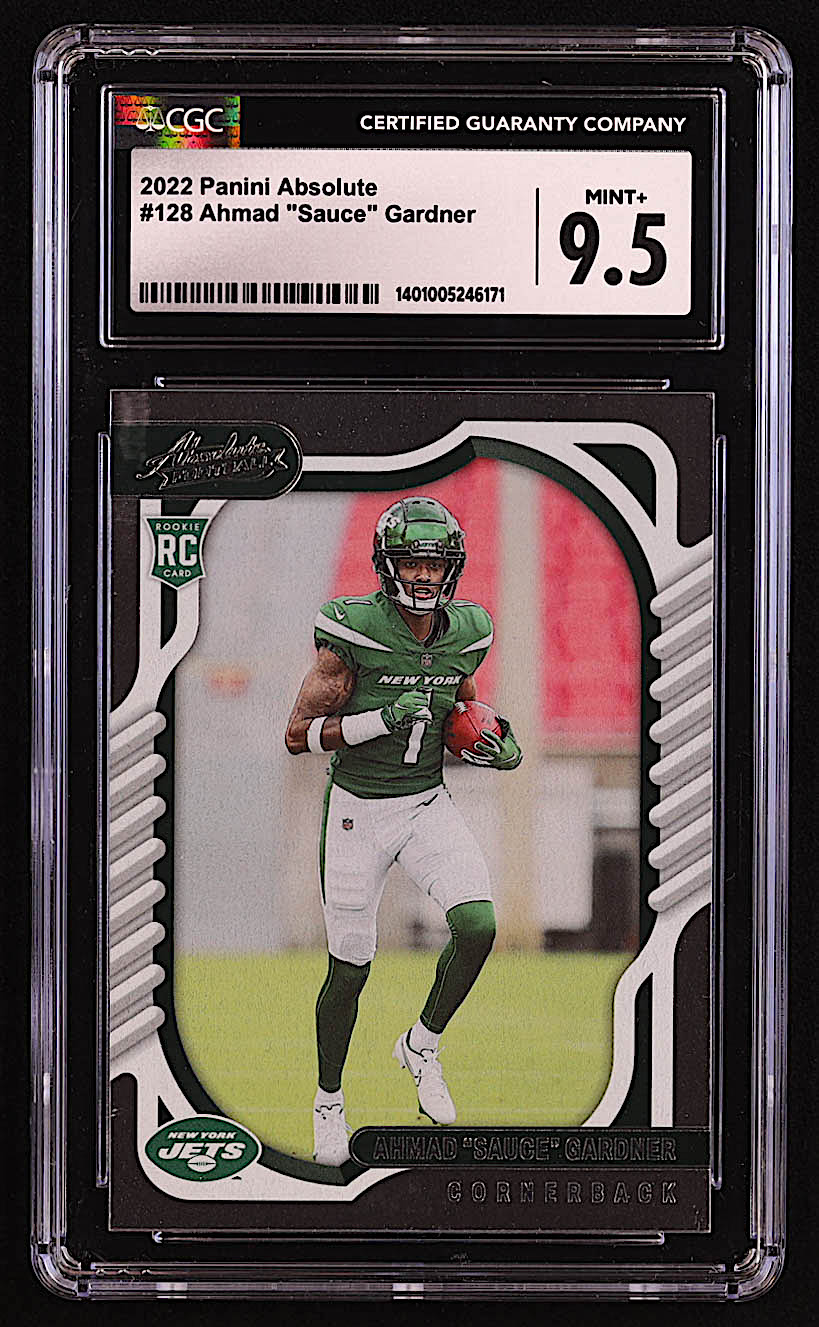 Ahmad Gardner 2022 Absolute #128 RC (CGC 9.5) at PristineAuction.com Ahmad Gardner 2022 Absolute #128 RC (CGC 9.5) at PristineAuction.com