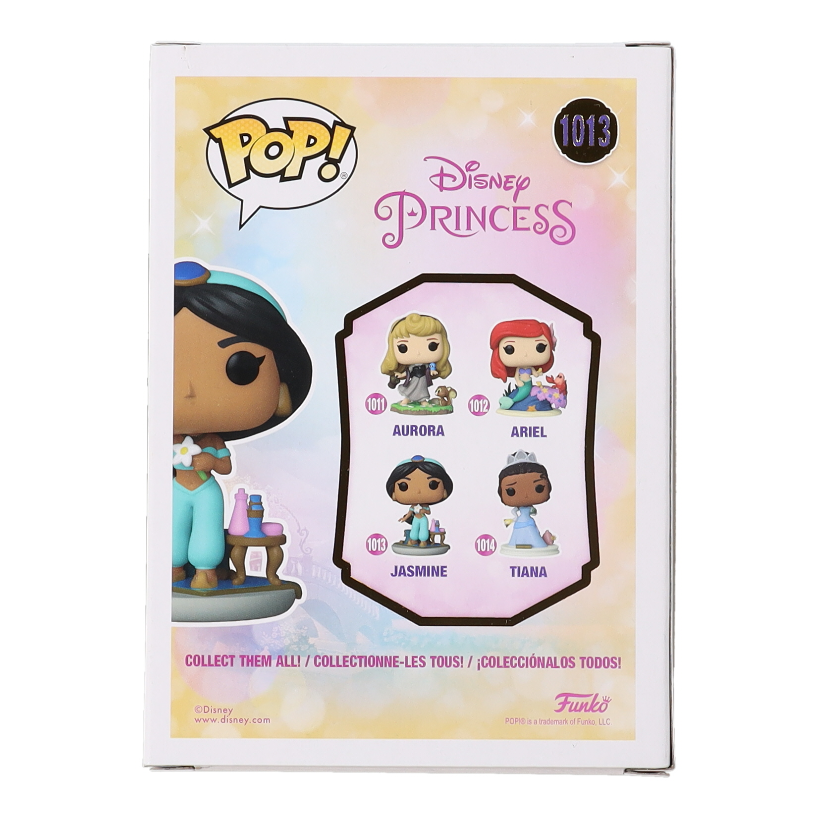 Linda Larkin Signed "Disney Princess" #1013 Jasmine Funko Pop! Vinyl Figure Inscribed "Princess Jasmine" (PA) at PristineAuction.com Linda Larkin Signed "Disney Princess" #1013 Jasmine Funko Pop! Vinyl Figure Inscribed "Princess Jasmine" (PA) at PristineAuction.com