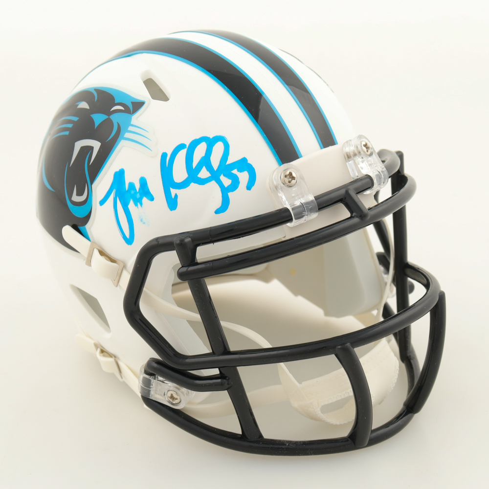 Luke Kuechly Signed Panthers Lunar Eclipse Alternate Speed Mini Helmet (Fanatics) at PristineAuction.com Luke Kuechly Signed Panthers Lunar Eclipse Alternate Speed Mini Helmet (Fanatics) at PristineAuction.com