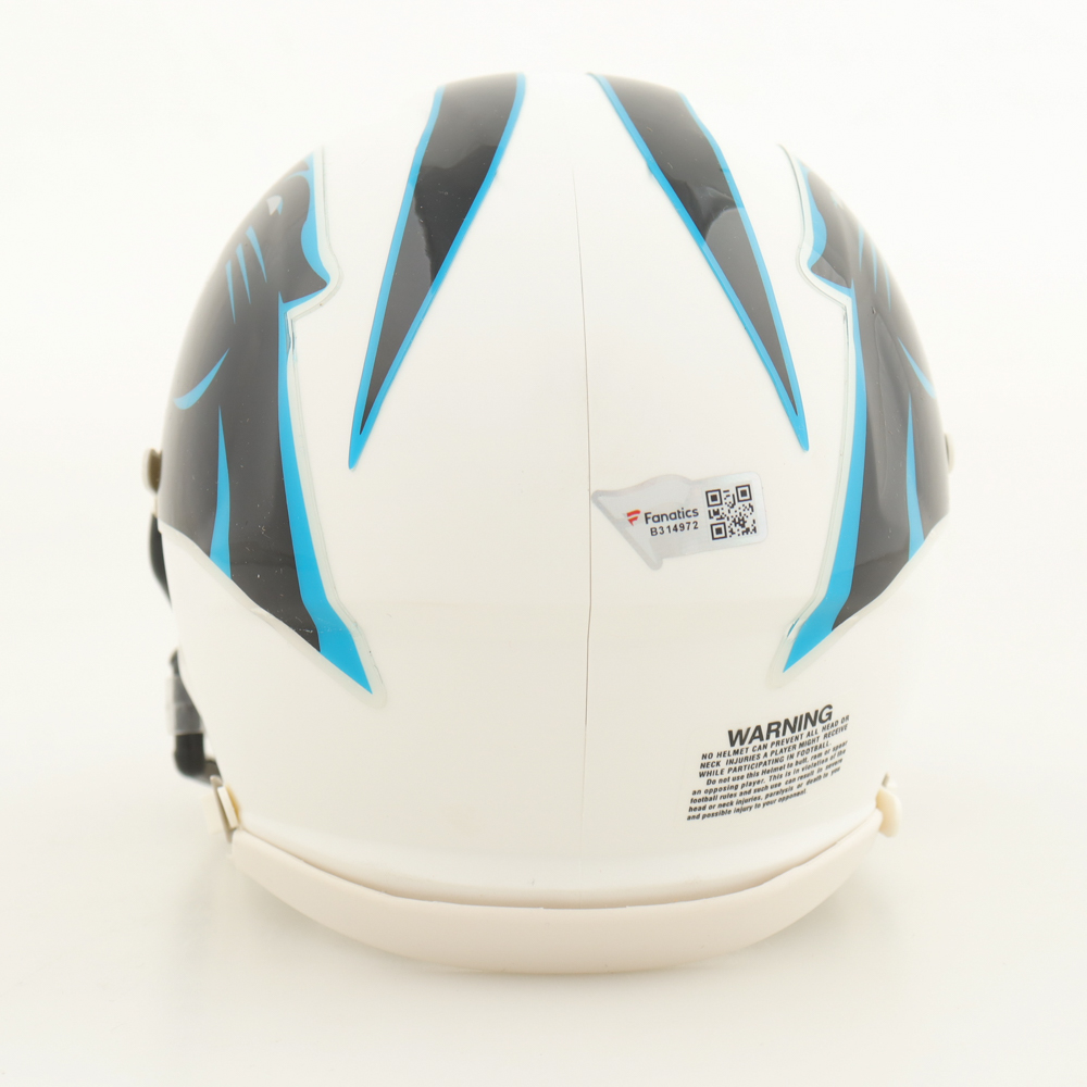 Luke Kuechly Signed Panthers Lunar Eclipse Alternate Speed Mini Helmet (Fanatics) at PristineAuction.com Luke Kuechly Signed Panthers Lunar Eclipse Alternate Speed Mini Helmet (Fanatics) at PristineAuction.com