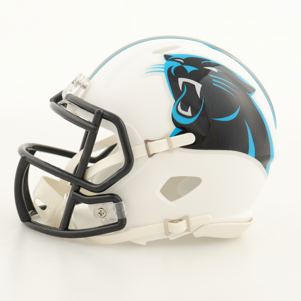 Luke Kuechly Signed Panthers Lunar Eclipse Alternate Speed Mini Helmet (Fanatics) at PristineAuction.com Luke Kuechly Signed Panthers Lunar Eclipse Alternate Speed Mini Helmet (Fanatics) at PristineAuction.com