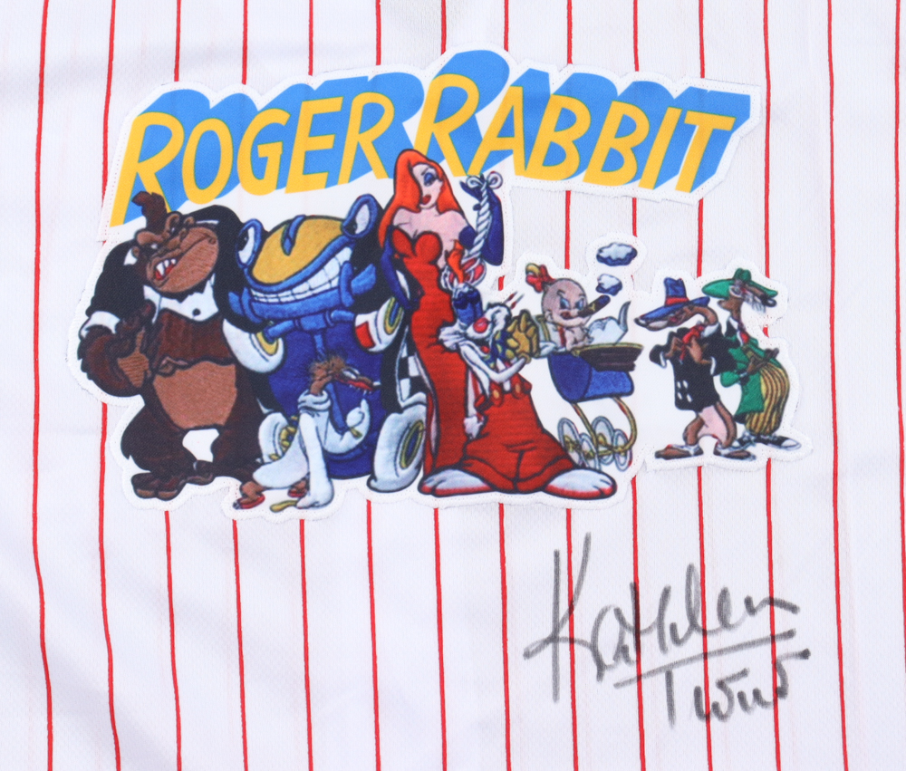 Kathleen Turner Signed "Roger Rabbit" Jersey (JSA) at PristineAuction.com Kathleen Turner Signed "Roger Rabbit" Jersey (JSA) at PristineAuction.com