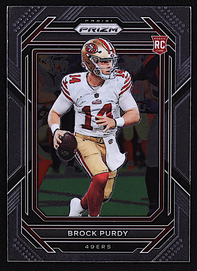 Brock Purdy 2022 Panini Prizm #353 RC at PristineAuction.com Brock Purdy 2022 Panini Prizm #353 RC at PristineAuction.com