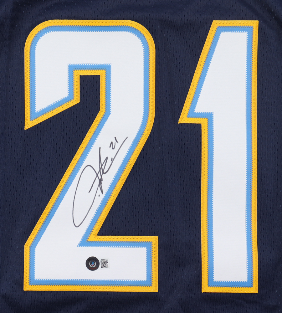 LaDainian Tomlinson Signed Chargers Jersey (Beckett) at PristineAuction.com LaDainian Tomlinson Signed Chargers Jersey (Beckett) at PristineAuction.com