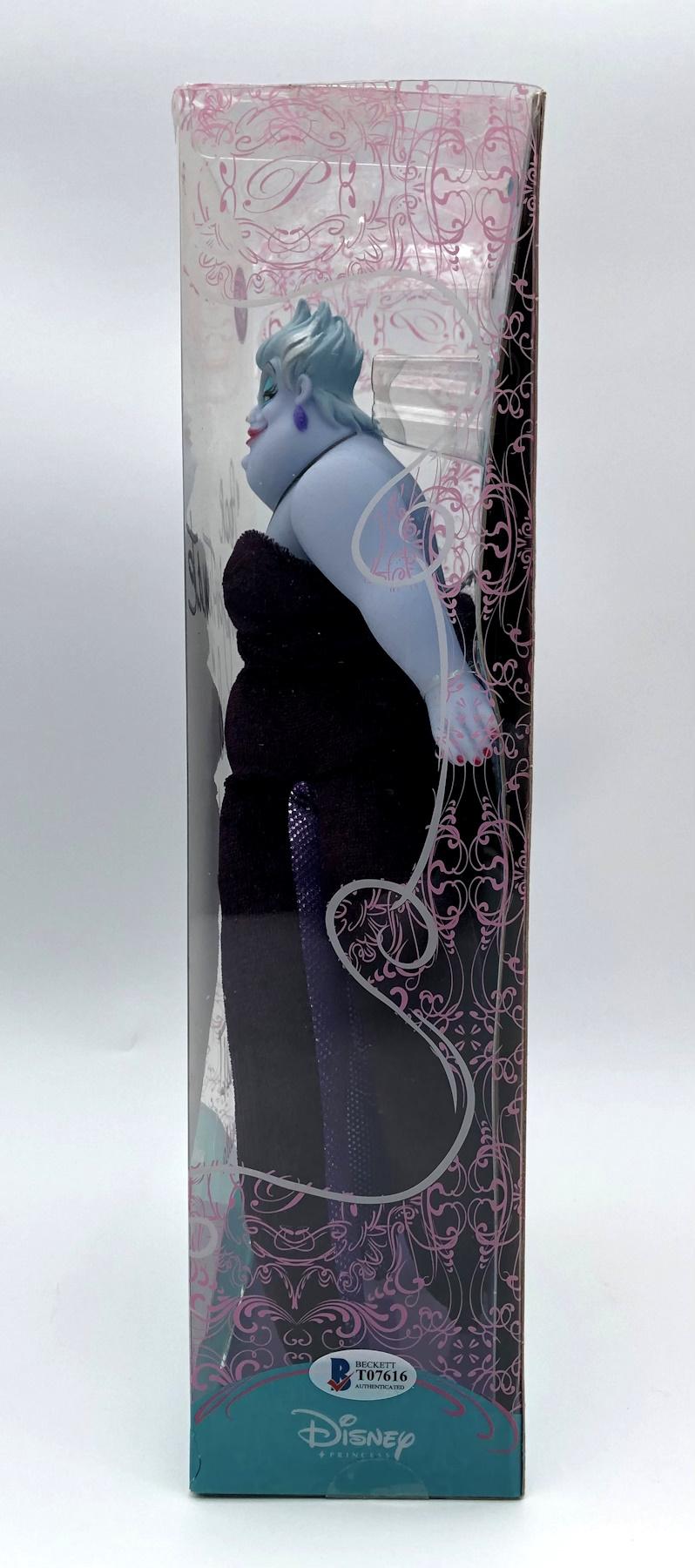 Pat Carroll Signed Disney Ursula Doll in Box Inscribed "Poor Unfortunate Souls" & "Ursula" (Beckett) at PristineAuction.com Pat Carroll Signed Disney Ursula Doll in Box Inscribed "Poor Unfortunate Souls" & "Ursula" (Beckett) at PristineAuction.com