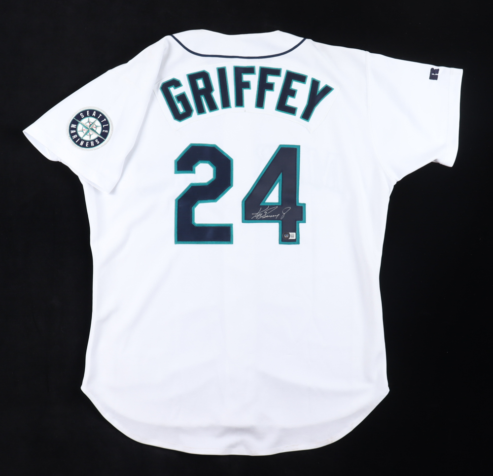 Ken Griffey Jr. Signed Mariners Jersey (Beckett) at PristineAuction.com Ken Griffey Jr. Signed Mariners Jersey (Beckett) at PristineAuction.com
