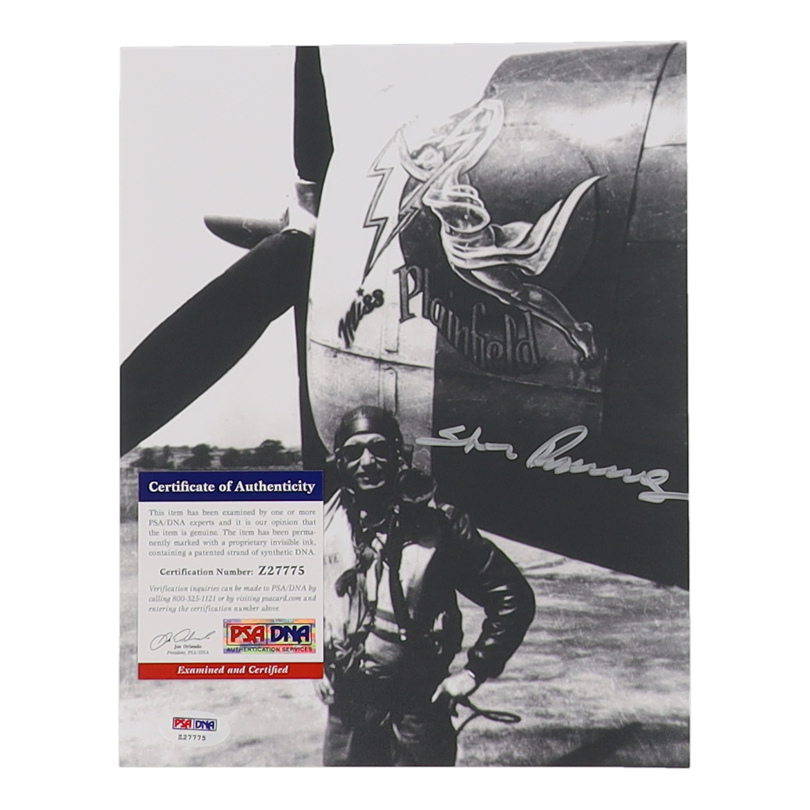 Steve Pisanos Signed 8x10 Photo (PSA) at PristineAuction.com Steve Pisanos Signed 8x10 Photo (PSA) at PristineAuction.com