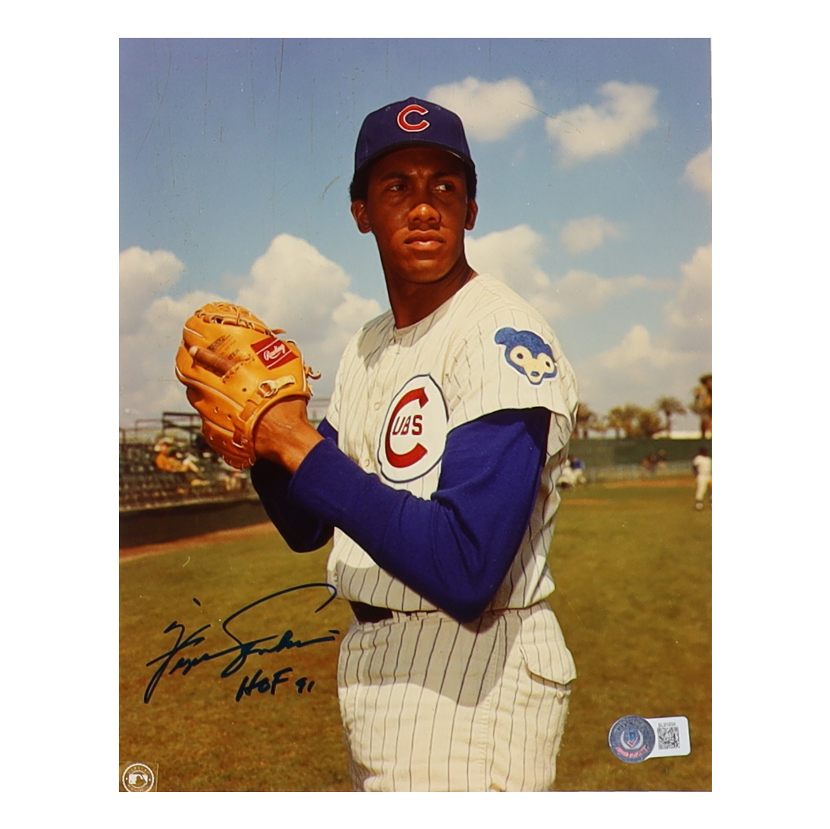 Fergie Jenkins Signed Cubs 8x10 Photo Inscribed "HOF 91" (Beckett) at PristineAuction.com Fergie Jenkins Signed Cubs 8x10 Photo Inscribed "HOF 91" (Beckett) at PristineAuction.com
