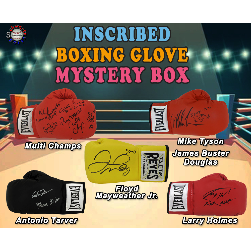 Boxing Glove INSCRIBED & Signed Mystery Box Series 11 (Limited to 100