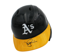 Mark McGwire Signed Athletics Batting Helmet (Beckett) at PristineAuction.com