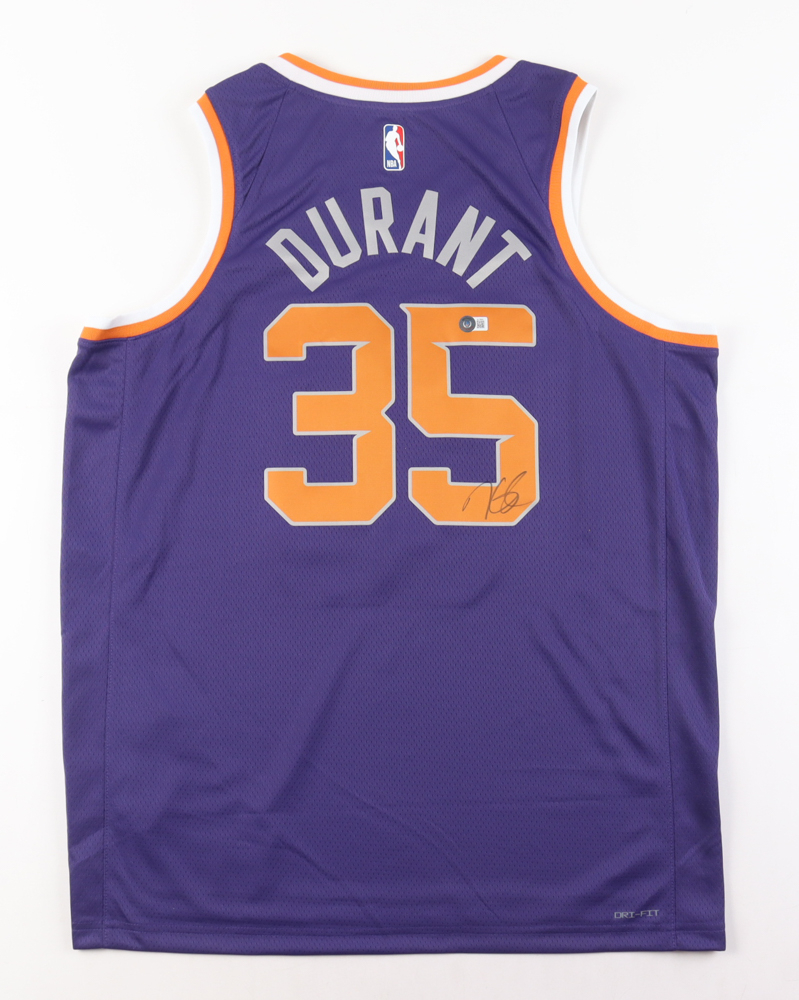 Kevin Durant Signed Suns Jersey (Beckett) Pristine Auction
