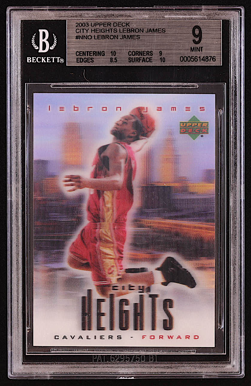 LeBron James 2003 Upper Deck City Heights #NNO (BGS 9) at PristineAuction.com LeBron James 2003 Upper Deck City Heights #NNO (BGS 9) at PristineAuction.com