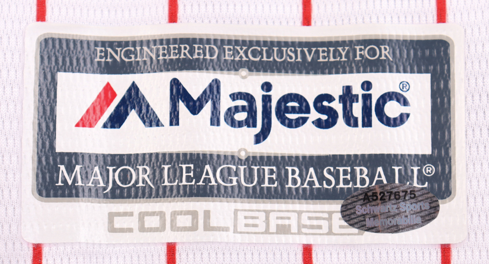 Greg Luzinski Signed Phillies Jersey (Schwartz) at PristineAuction.com Greg Luzinski Signed Phillies Jersey (Schwartz) at PristineAuction.com