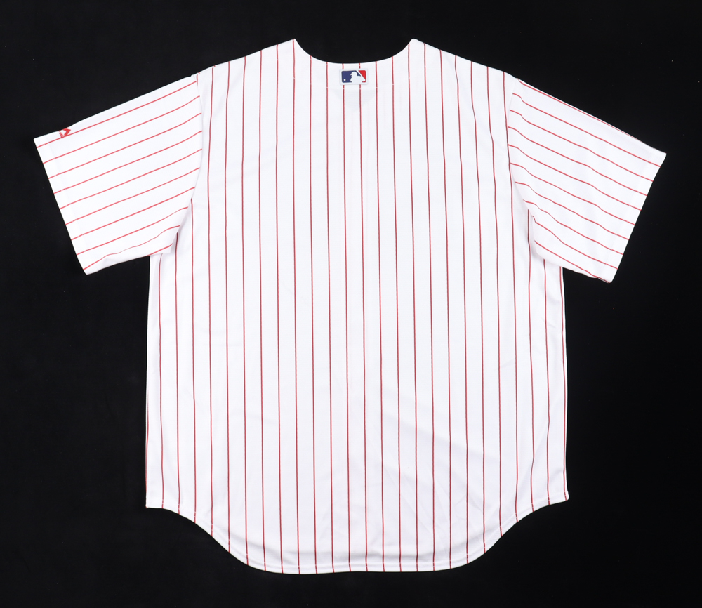 Greg Luzinski Signed Phillies Jersey (Schwartz) at PristineAuction.com Greg Luzinski Signed Phillies Jersey (Schwartz) at PristineAuction.com