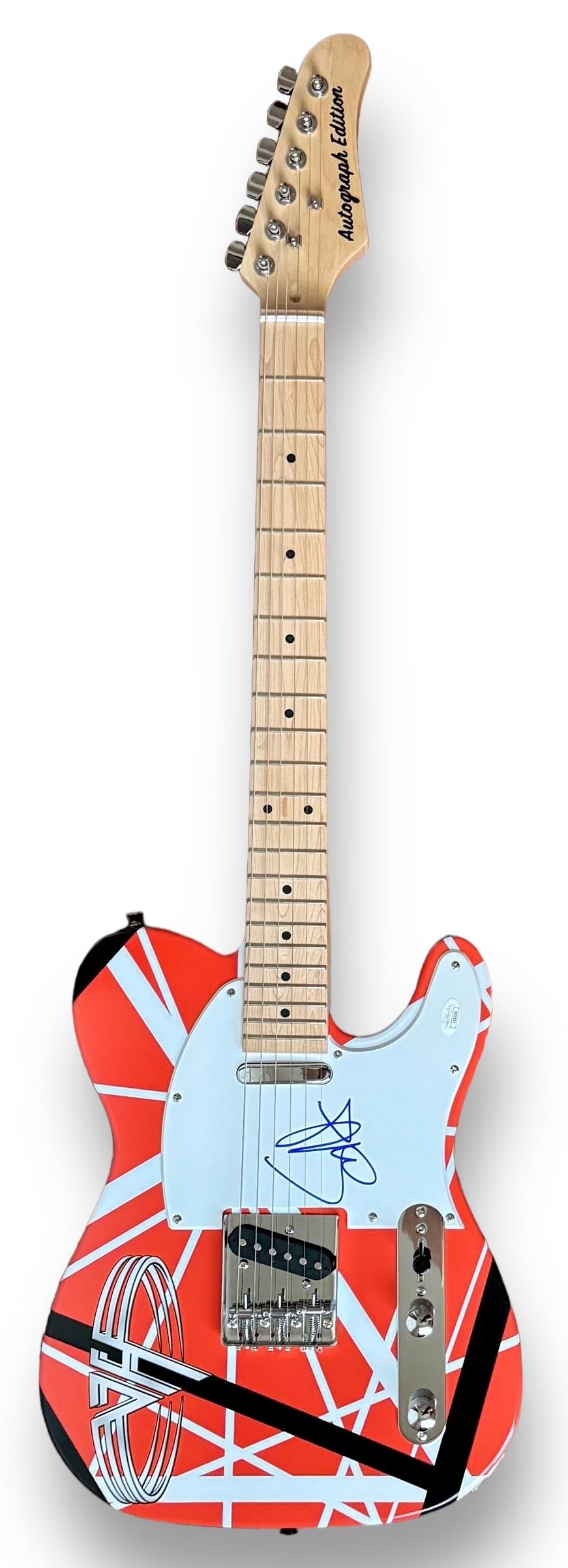 Sammy Hagar Signed Van Halen Custom Autograph Edition 39" Electric Guitar (JSA) at PristineAuction.com Sammy Hagar Signed Van Halen Custom Autograph Edition 39" Electric Guitar (JSA) at PristineAuction.com