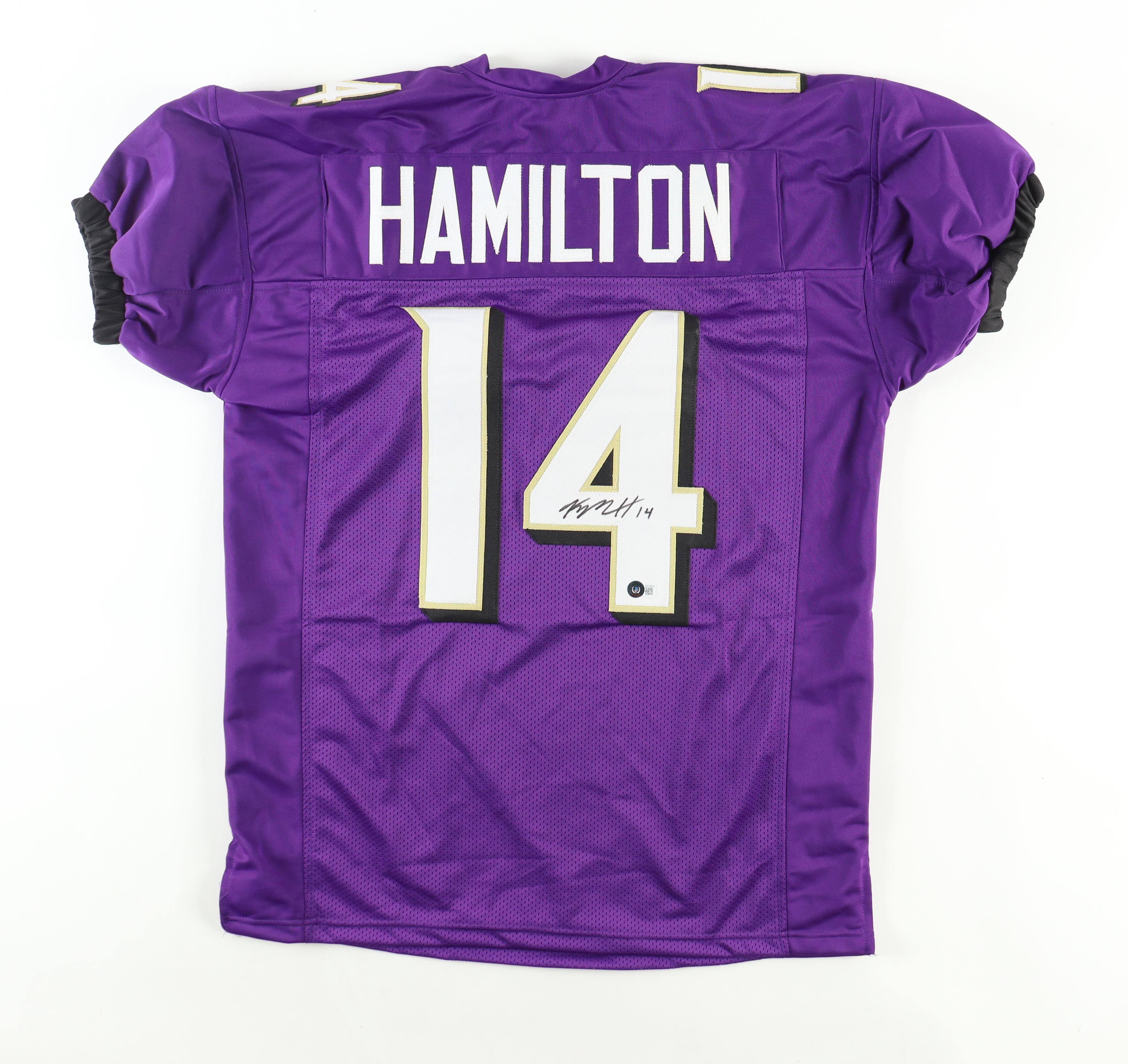 Kyle Hamilton Signed Jersey (Beckett) at PristineAuction.com Kyle Hamilton Signed Jersey (Beckett) at PristineAuction.com