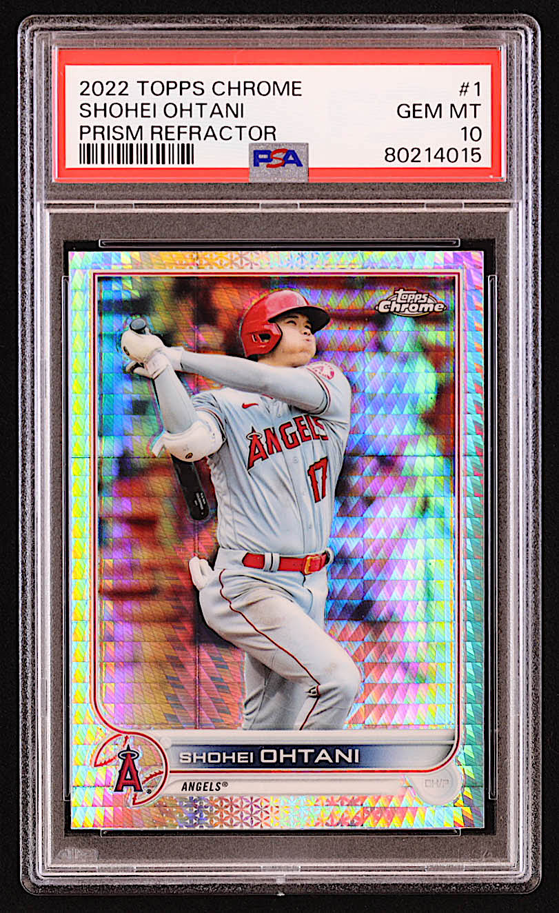 Topps Chrome Shohei Ohtani Gold WBC
