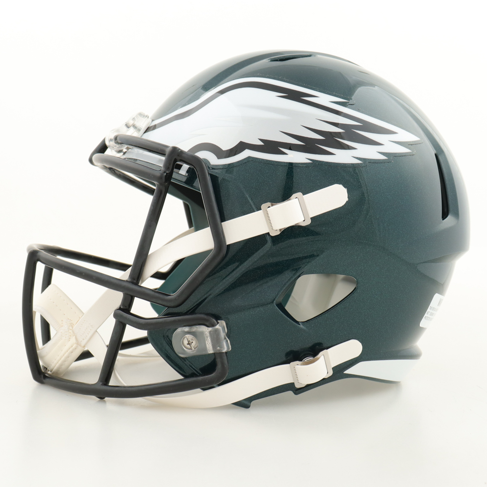 Jalen Hurts Signed Eagles Full-Size Speed Helmet (Beckett & Hurts) at PristineAuction.com Jalen Hurts Signed Eagles Full-Size Speed Helmet (Beckett & Hurts) at PristineAuction.com