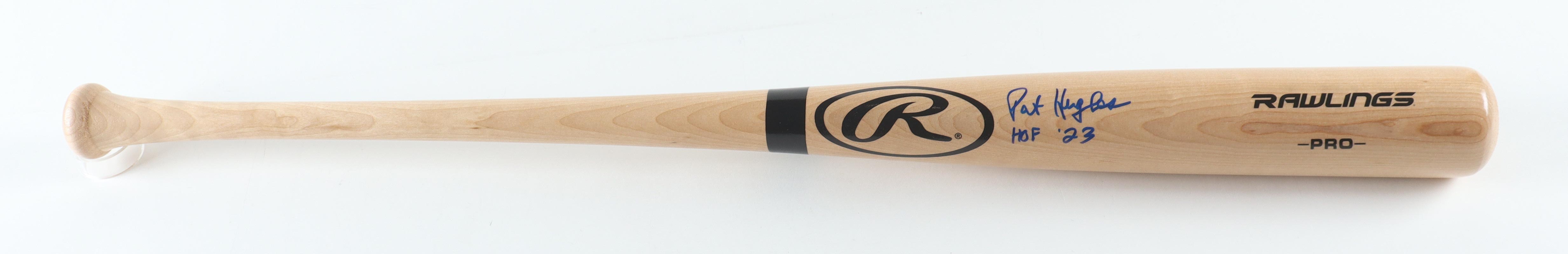 Pat Hughes Signed Rawlings Pro Baseball Bat Inscribed "HOF '23" (JSA) at PristineAuction.com Pat Hughes Signed Rawlings Pro Baseball Bat Inscribed "HOF '23" (JSA) at PristineAuction.com