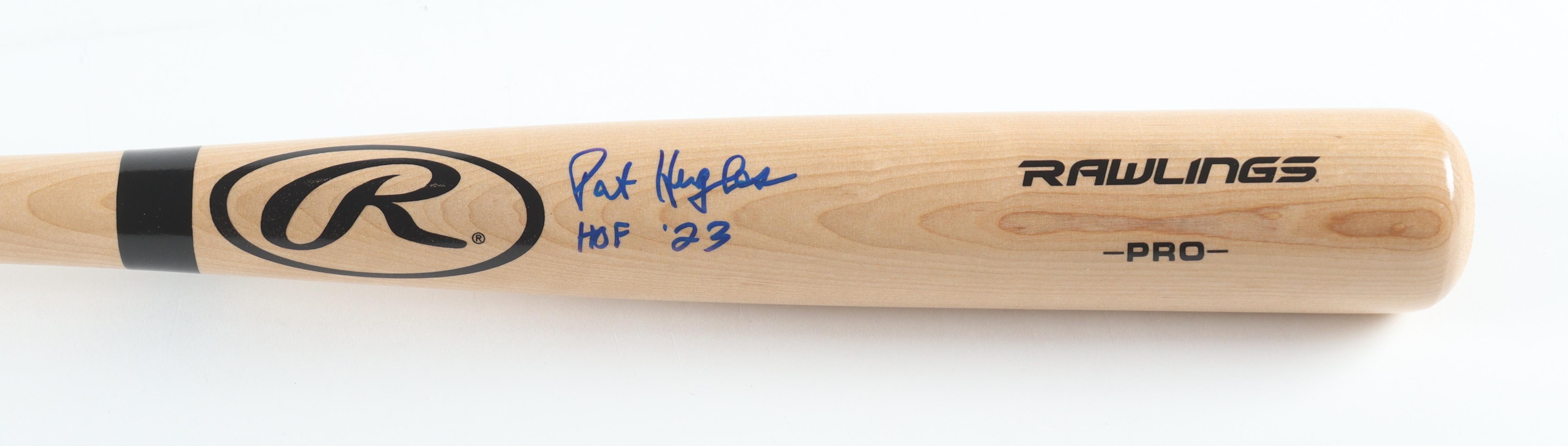 Pat Hughes Signed Rawlings Pro Baseball Bat Inscribed "HOF '23" (JSA) at PristineAuction.com Pat Hughes Signed Rawlings Pro Baseball Bat Inscribed "HOF '23" (JSA) at PristineAuction.com