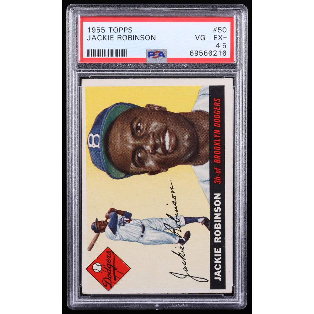 Jackie Robinson 1955 Topps #50 (PSA 4.5) | Pristine Auction