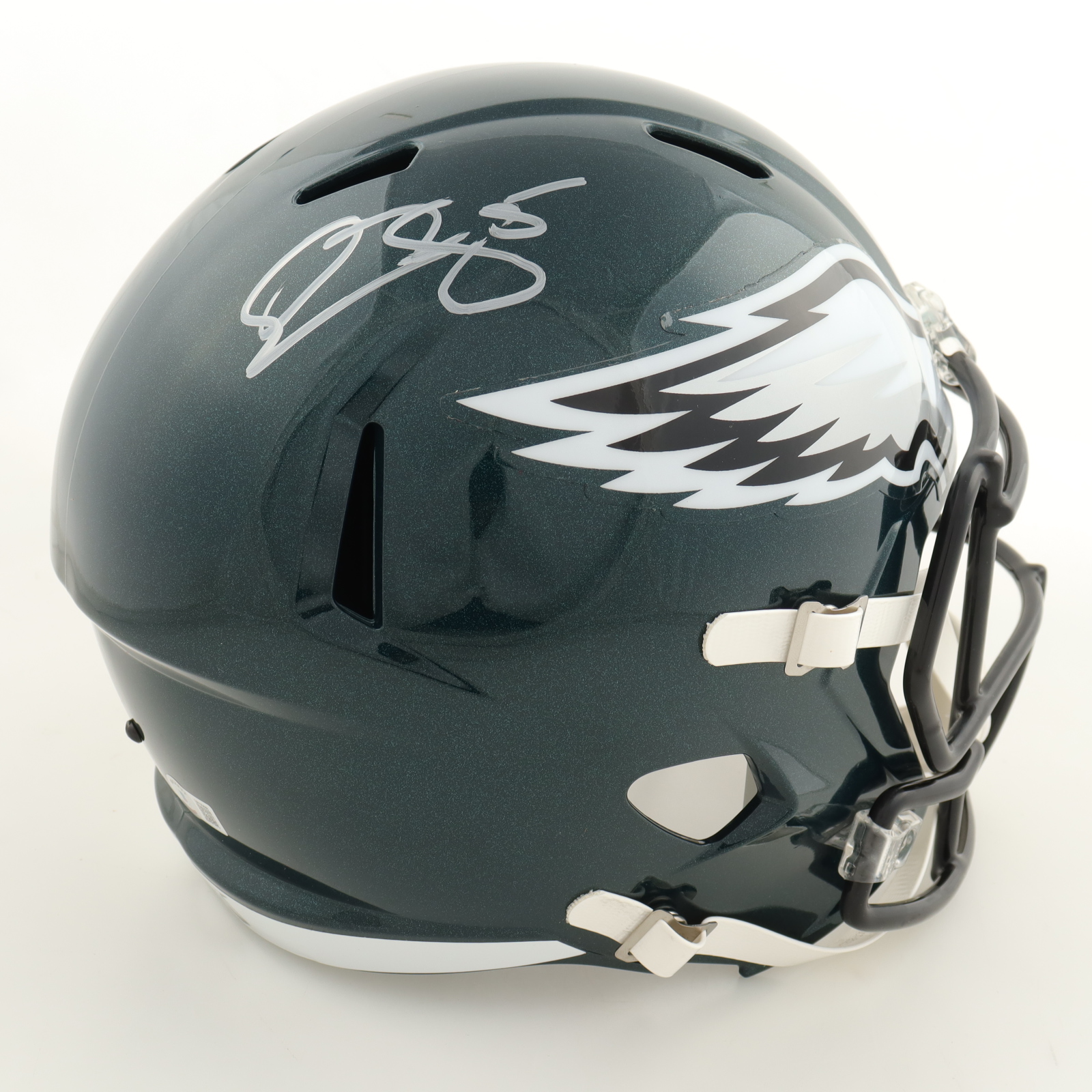 Donovan McNabb Signed Eagles Full-Size Speed Helmet (Beckett) at PristineAuction.com Donovan McNabb Signed Eagles Full-Size Speed Helmet (Beckett) at PristineAuction.com