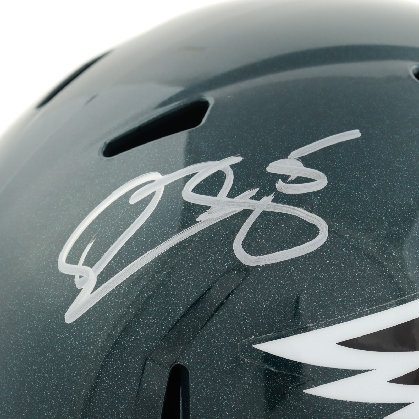 Donovan McNabb Signed Eagles Full-Size Speed Helmet (Beckett) at PristineAuction.com Donovan McNabb Signed Eagles Full-Size Speed Helmet (Beckett) at PristineAuction.com