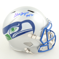 Steve Largent Signed Seahawks Full-Size Speed Helmet Inscribed "HOF '95" (Beckett) at PristineAuction.com