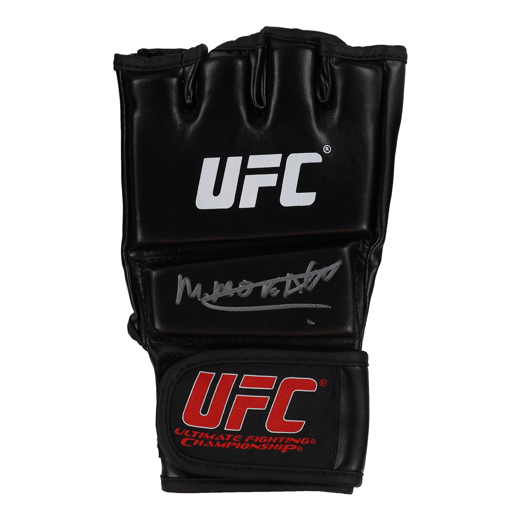 Muhammad Mokaev Signed UFC Glove (JSA) at PristineAuction.com Muhammad Mokaev Signed UFC Glove (JSA) at PristineAuction.com