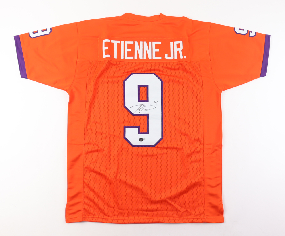 Travis Etienne Jr. Signed Jersey (Beckett) at PristineAuction.com Travis Etienne Jr. Signed Jersey (Beckett) at PristineAuction.com