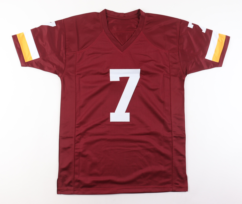 Joe Theismann Signed Jersey Inscribed "LT Got Me" (Beckett) at PristineAuction.com Joe Theismann Signed Jersey Inscribed "LT Got Me" (Beckett) at PristineAuction.com