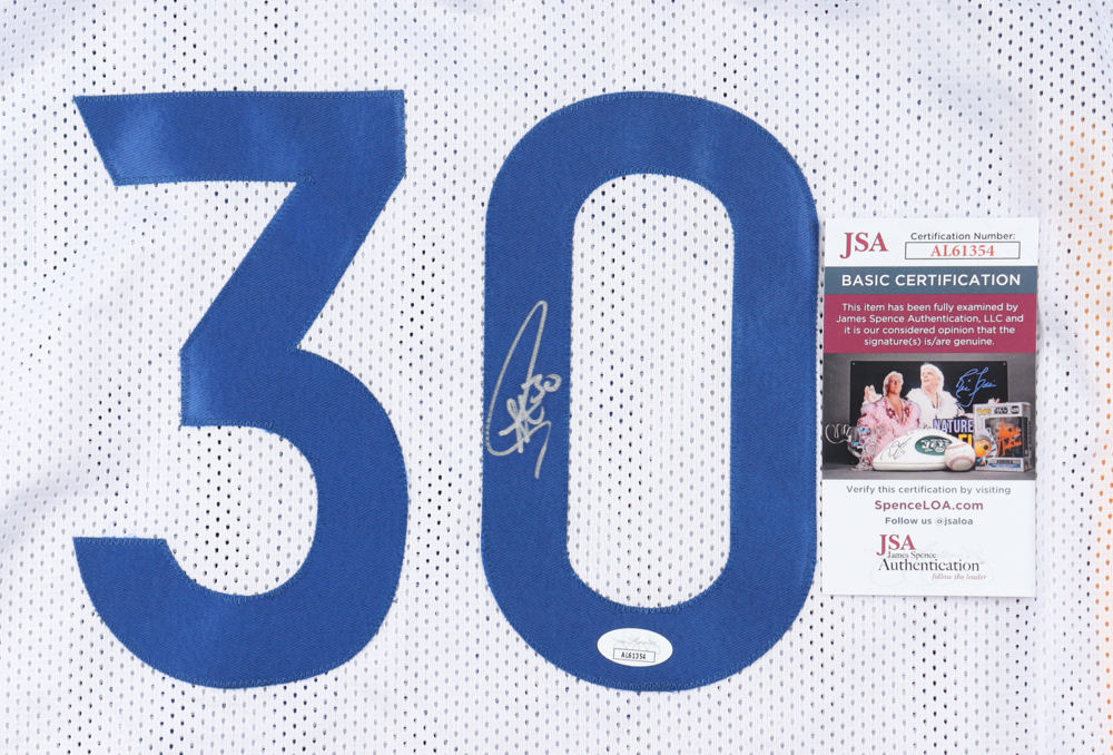 Stephen Curry Signed Warriors Jersey (JSA) at PristineAuction.com Stephen Curry Signed Warriors Jersey (JSA) at PristineAuction.com