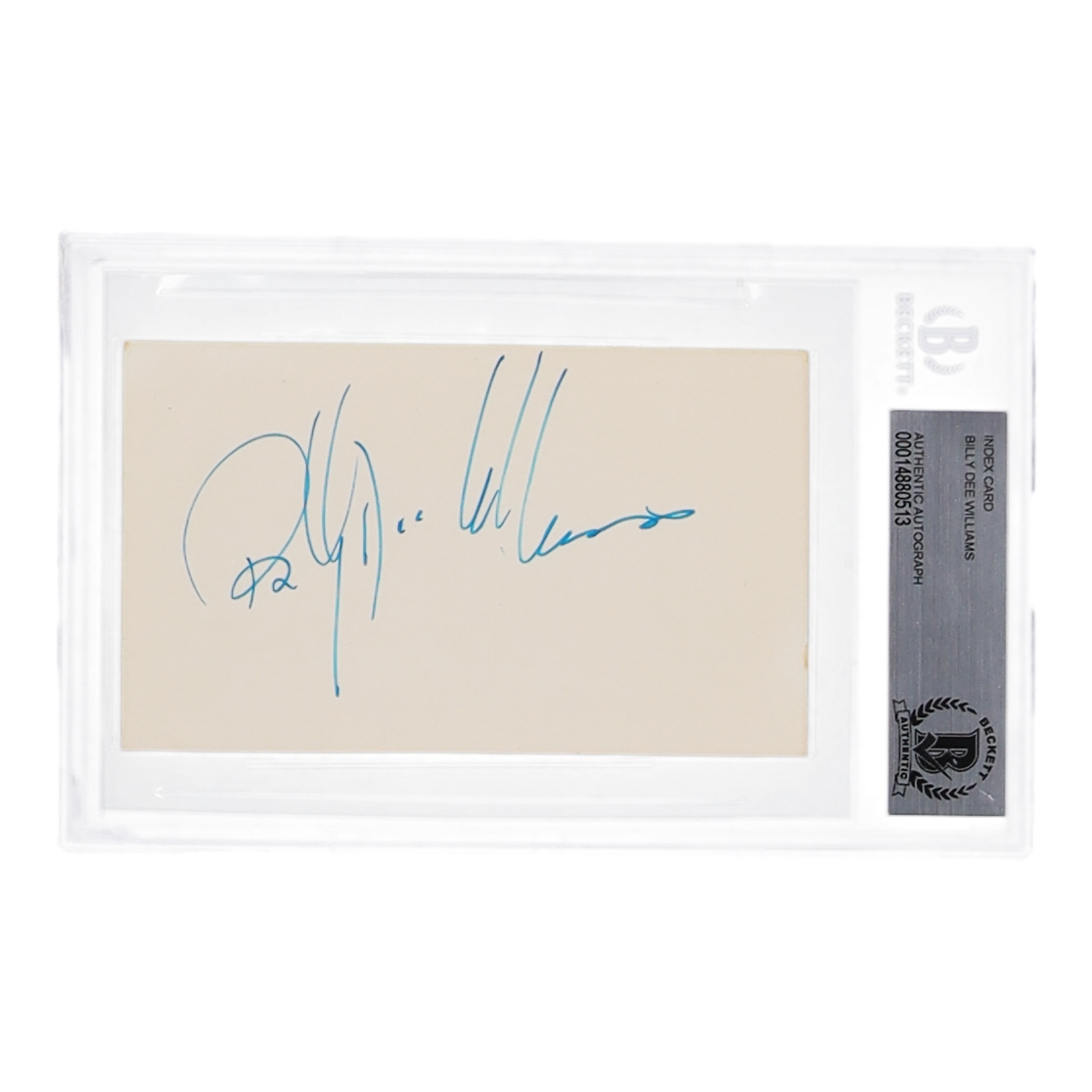 Billy Dee Williams Signed Index Card (BAS) at PristineAuction.com Billy Dee Williams Signed Index Card (BAS) at PristineAuction.com