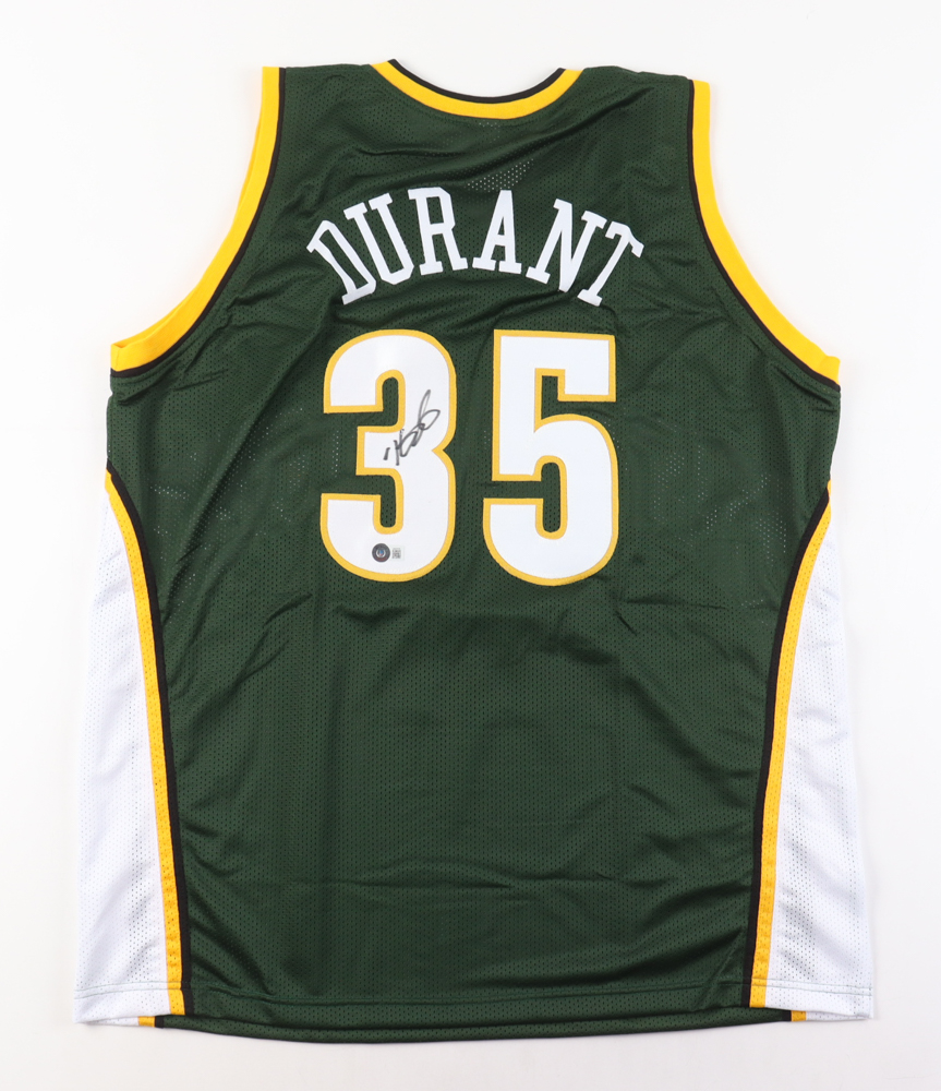 Kevin Durant Signed Jersey (Beckett) at PristineAuction.com Kevin Durant Signed Jersey (Beckett) at PristineAuction.com
