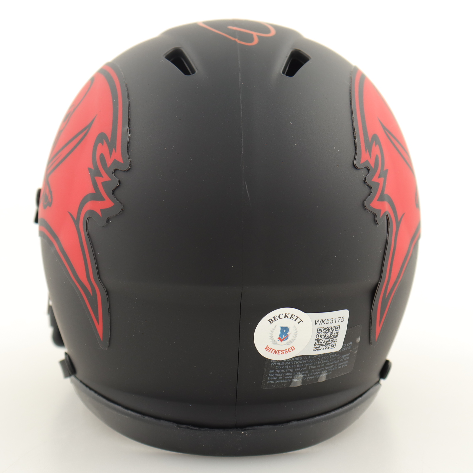 Derrick Brooks Signed Buccaneers Eclipse Alternate Speed Mini Helmet (Beckett) at PristineAuction.com Derrick Brooks Signed Buccaneers Eclipse Alternate Speed Mini Helmet (Beckett) at PristineAuction.com