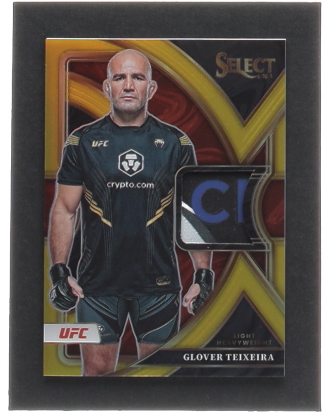 Glover Teixeira 2023 Select UFC Selective Swatches #SSGTX Prizms Gold #07/10 at PristineAuction.com Glover Teixeira 2023 Select UFC Selective Swatches #SSGTX Prizms Gold #07/10 at PristineAuction.com