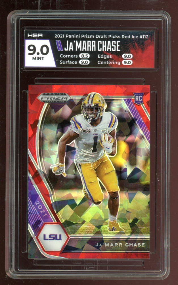 2021 Panini Instant Ja’Marr Chase Rookie Card #187 – Graded 10 (1st Graded, Bengals)