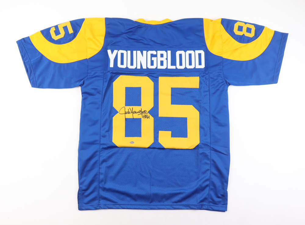Jack Youngblood Signed Jersey Inscribed "HF 01" (Schwartz Sports) at PristineAuction.com Jack Youngblood Signed Jersey Inscribed "HF 01" (Schwartz Sports) at PristineAuction.com