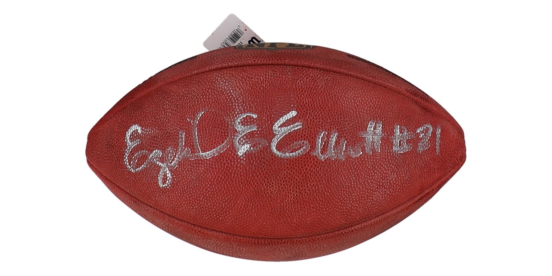 Ezekiel Elliott Signed "The Duke" NFL Football (Fanatics) at PristineAuction.com Ezekiel Elliott Signed "The Duke" NFL Football (Fanatics) at PristineAuction.com