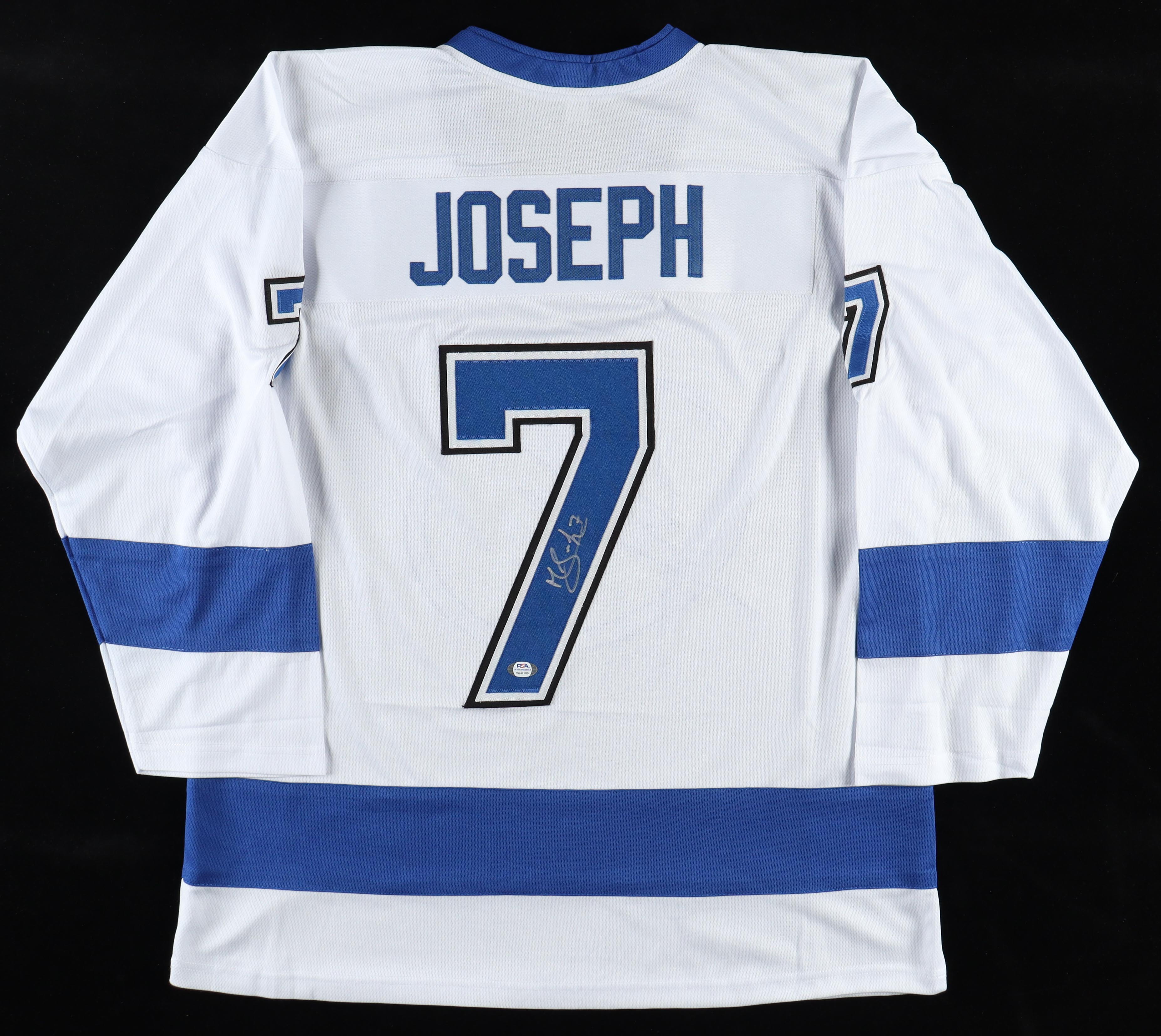 Mathieu Joseph Signed Jersey (PSA) at PristineAuction.com Mathieu Joseph Signed Jersey (PSA) at PristineAuction.com