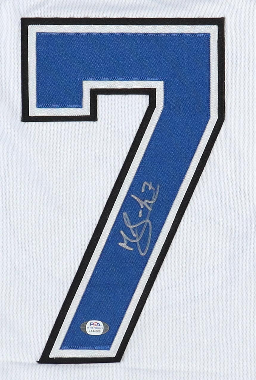 Mathieu Joseph Signed Jersey (PSA) at PristineAuction.com Mathieu Joseph Signed Jersey (PSA) at PristineAuction.com