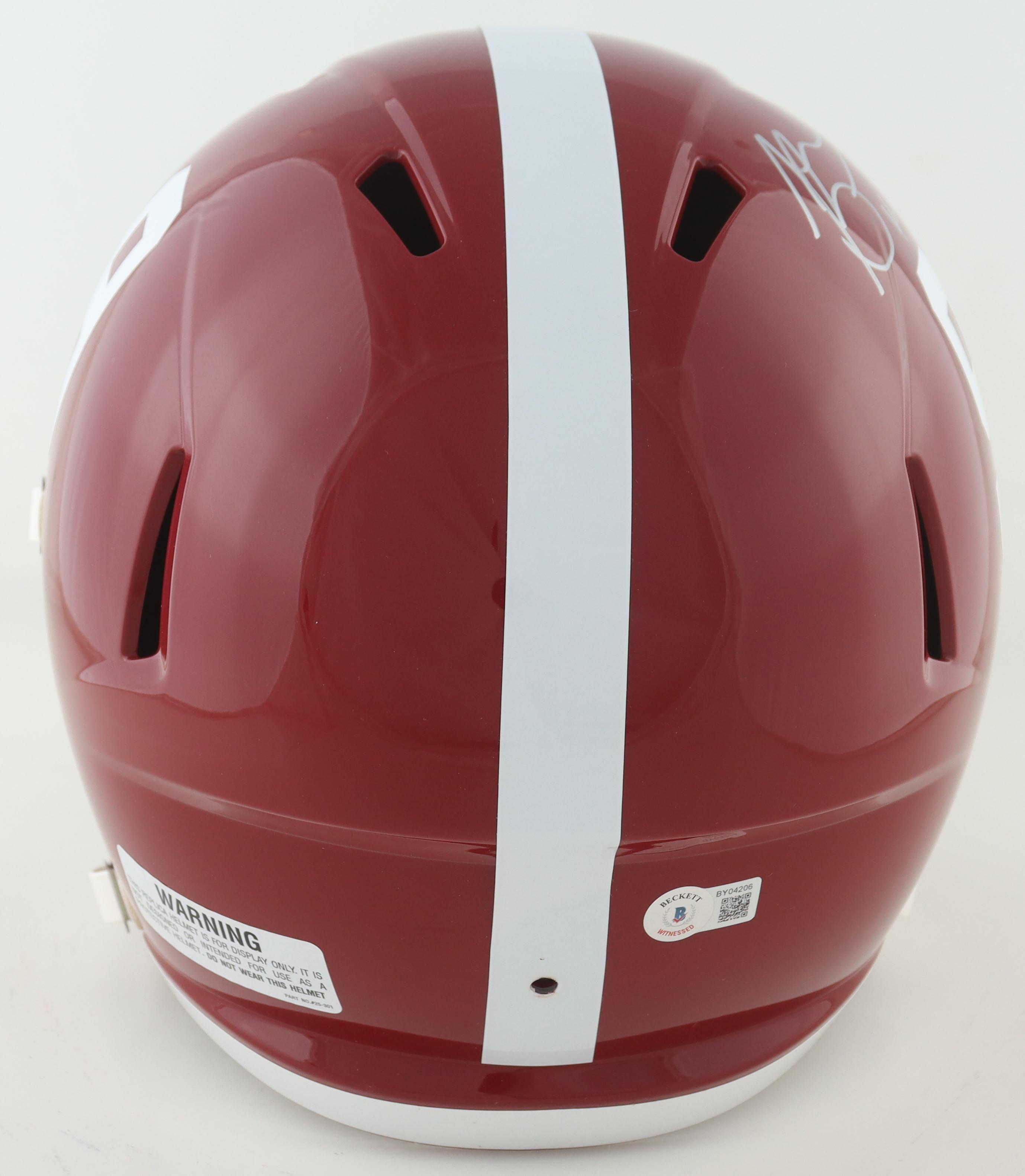 Bryce Young Signed Alabama Crimson Tide Full-Size Speed Helmet Inscribed "Heisman 21" (Beckett) at PristineAuction.com Bryce Young Signed Alabama Crimson Tide Full-Size Speed Helmet Inscribed "Heisman 21" (Beckett) at PristineAuction.com