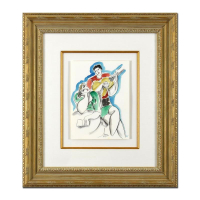 "Untitled" 23x26 Custom Framed Original Mixed Media Watercolor Painting by Yuroz (Artova) at PristineAuction.com